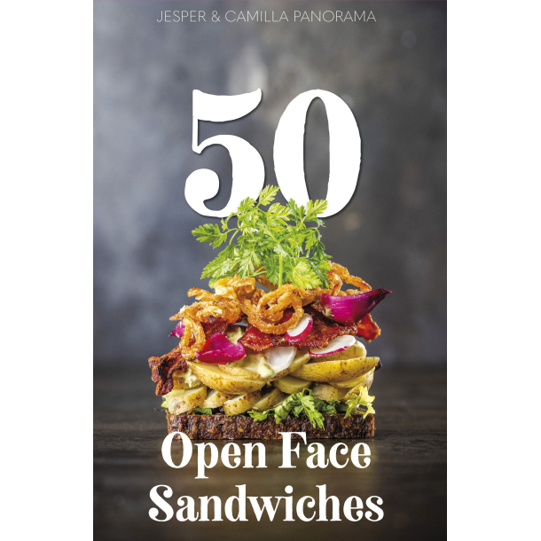 50 Open Face Sandwiches (ENGELSK)