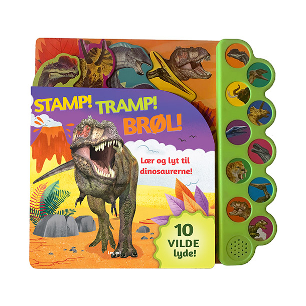 L�r og lyt til dinosaurer (Med 10 dinolyde)