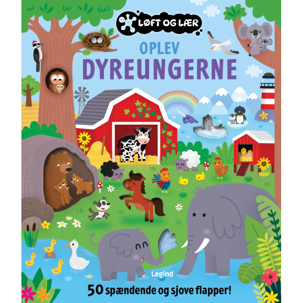 Lft og lr: Oplev dyreungerne