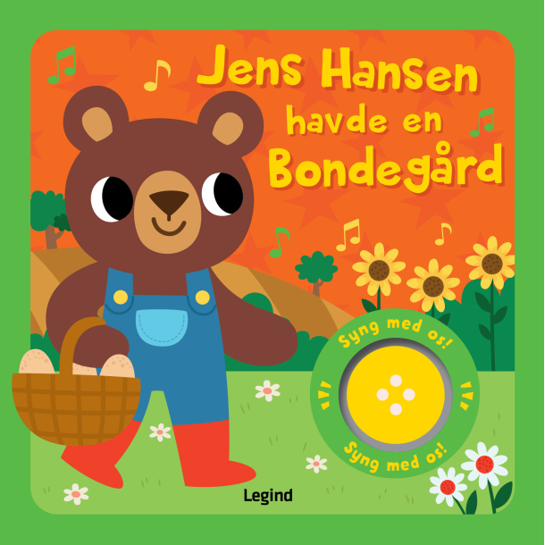 Jens Hansen havde en bondeg�rd - Sangbog med musik