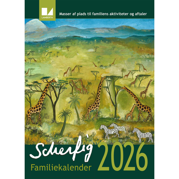 Hans Scherfig familiekalender 2026