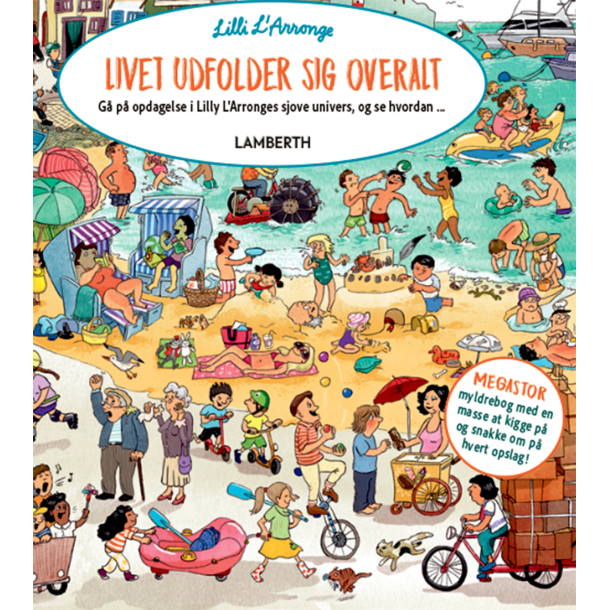 Livet udfolder sig overalt (fold ud bog)