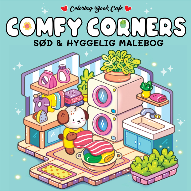 Malebog: Comfy Corners - Cozy Coloring