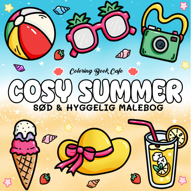 Malebog: Cozy Summer - Cozy Coloring