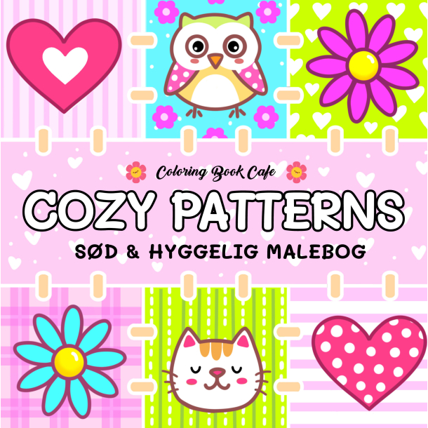 Malebog: Cozy Pattern - Cozy Coloring