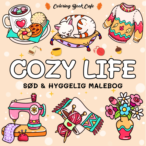 Malebog: Cozy Life - Cozy Coloring