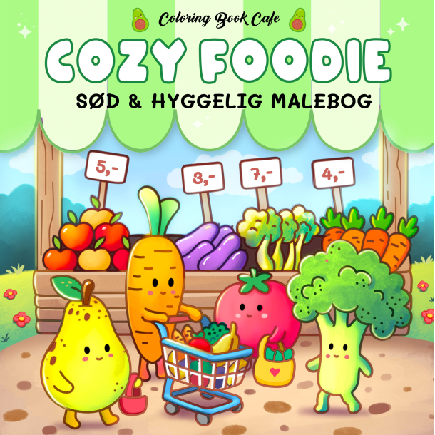 Malebog: Cozy Foodie - Cozy Coloring