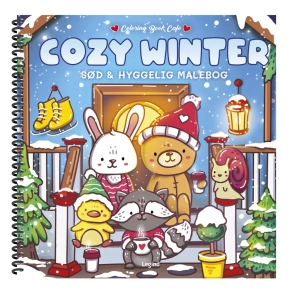 Cozy Winter - Cozy Coloring - s�d og hyggelig malebog