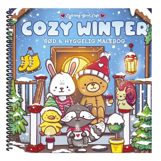 Cozy Winter - Cozy Coloring - s�d og hyggelig malebog