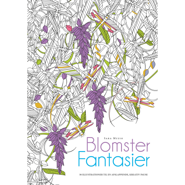 Maleblok: Blomsterfantasier