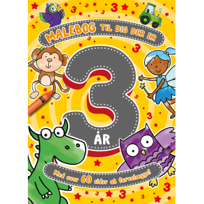 Malebog til dig der er 3 �r