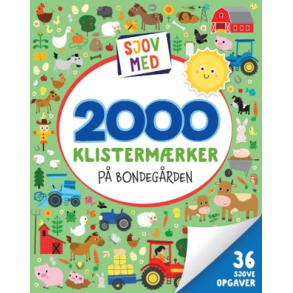 Sjov med 2000 klisterm�rker: P� bondeg�rden