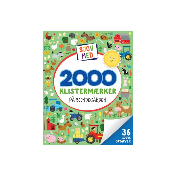 Sjov med 2000 klisterm�rker: P� bondeg�rden