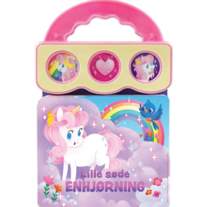 Lille s�de enhj�rning med tre sjove lyde