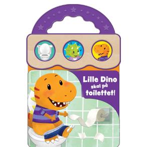 Lille Dino skal p� toilettet!
