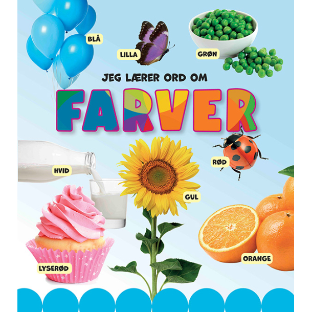 Jeg l�rer ord om farver