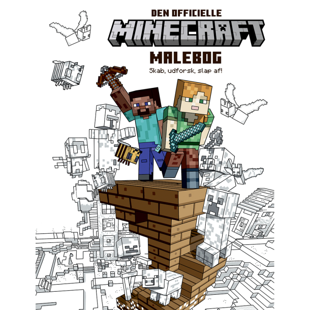 Den officielle Minecraft malebog