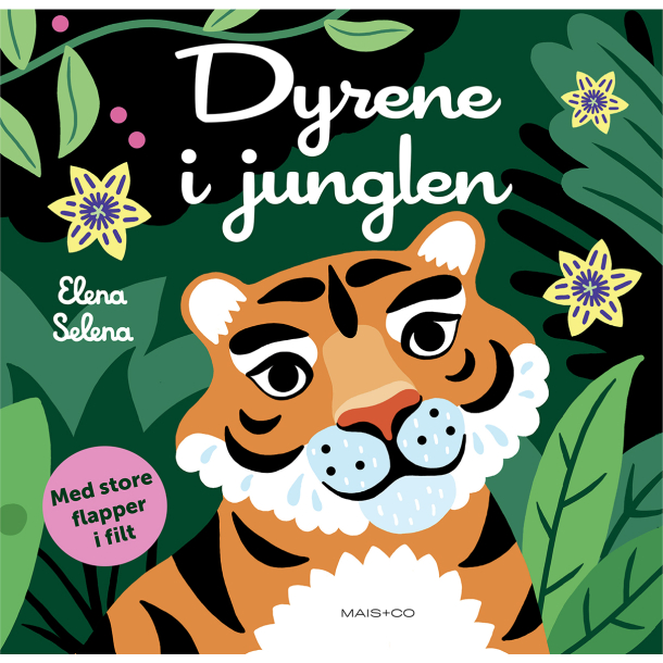 Dyrene i junglen (stofbog)