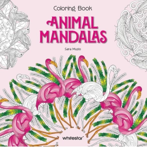 Animal Mandalas Colouring Book