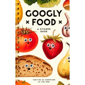 Googly Food Sticker Book