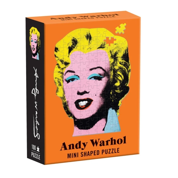 Andy Warhol Mini puslespil- Marilyn, 100 brikker