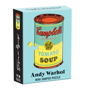Andy Warhol Mini puslespil- Campbell's Soup, 100 brikker