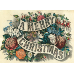 Puslespil, Merry Christmas, 1000 brikker