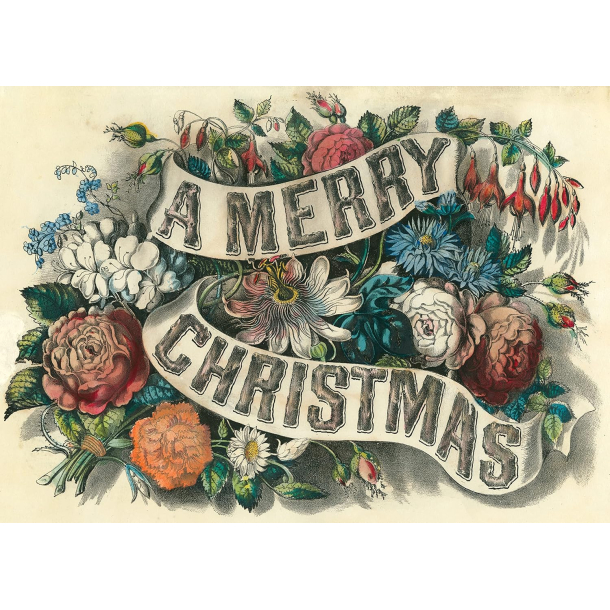 Puslespil, Merry Christmas, 1000 brikker