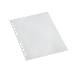 Bantex Plaslomme A4, 120 my, glasklar, �ben top, 100 stk.