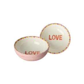 Skl, Pink, Hand-painted LOVE 