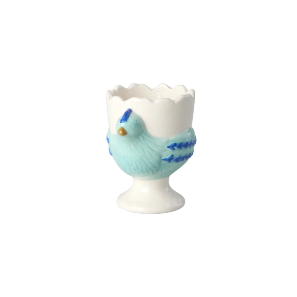 Rice H�ne Keramik �ggeb�ger - Bl�