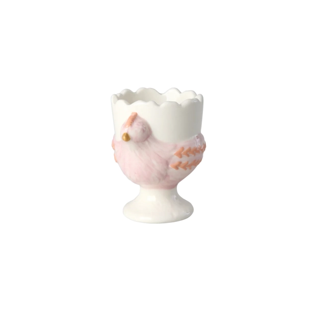 Rice H�ne Keramik �ggeb�ger - Pink