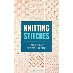 Boks med strikke mnstre (Engelsk)