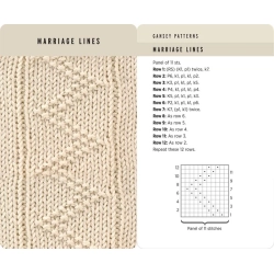 Boks med strikke mnstre (Engelsk)