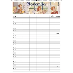 Familiekalender FamilyPlan 2026 - 5-pers. 