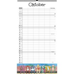 Familiekalender DYR 2026 - 5-pers