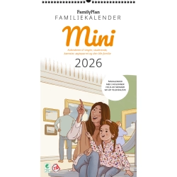 Familiekalender MINI 2026 - 3-pers.