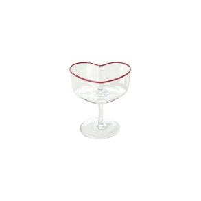 Rice, Hjerte Glas Champagne Coupe