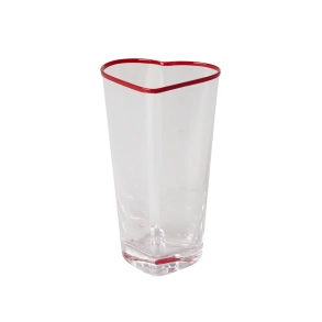 Hjerte Glas Glas - R�d
