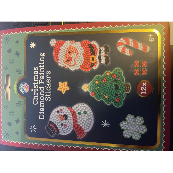 Jule 3D daimond painting klistermrker 