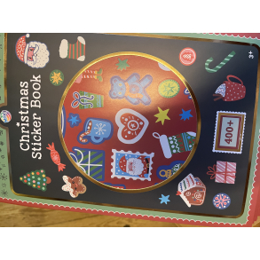 Jule klistermrke hfte med 400 stk