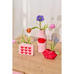 Rice, hjerte vase, keramik