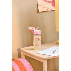 Rice, Plastik Drikkedunk - Pink - Fun Fair Print 