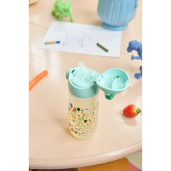 Rice, Plastik Drikkedunk - Bl - Fun Fair Print 