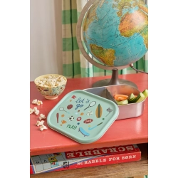 Rice, Stor Rustfri Stl Madkasse, Lys Grn, Sports Print 