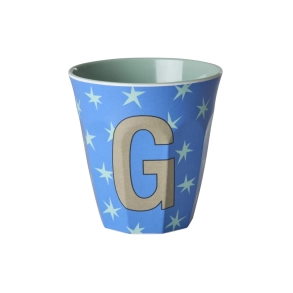 Mellem Alfabetkop - Bl� - G - Stars