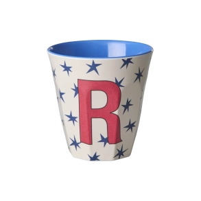 Mellem Alfabetkop - Creme - R - Stars