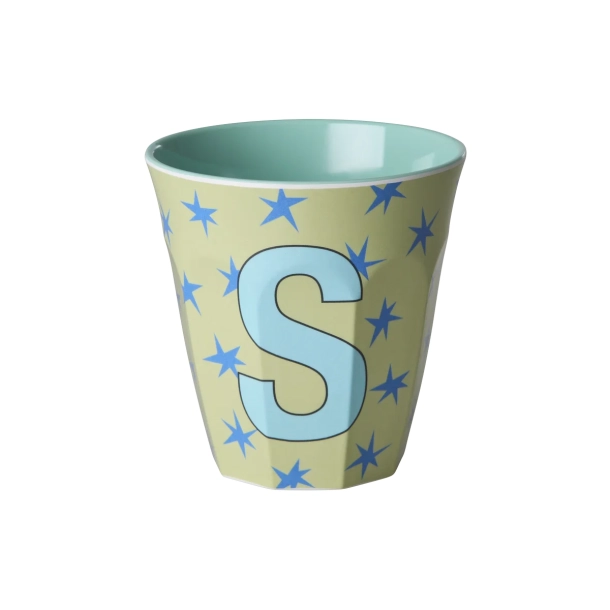 Mellem Alfabetkop - Lys Gr�n - S - Stars