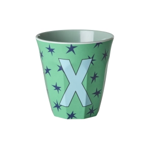 Mellem Alfabetkop - Gr�n - X - Stars
