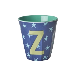 Mellem Alfabetkop - M�rkebl� - Z - Stars